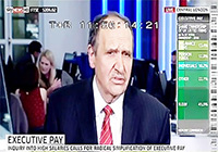 William on Sky News - as a city headhunter